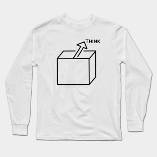 Minimal Outside The Box Long Sleeve T-Shirt